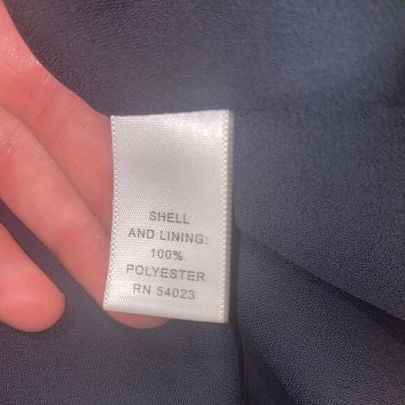 Banana Republic Swingy Sleeveless Shift Dress w/ Halter Cut Out Back Sz XS - Picture 3 of 8